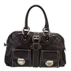 Marc Jacobs Black Leather Shoulder Bag